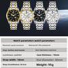 OPK Brand Watch Three-pin Fake Hollow Calendar Quartz Watch Waterproof Men's Watch Men's Watch