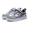LiNing Youth Casual Comfortable Shock Absorbing Wear Resistant Lightweight Low Top Skate Shoes Kids Sneakers Moonlight-Purple YKCS032-4