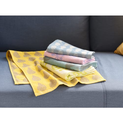 Kosugizen Face Towels, Everyday Nordic Style, Keytos, 5 Colors (5 Patterns), 1 of Each, 34 x 80 cm, Nordic Motif, Thin, Quick-Drying, Set of 5, SV-231