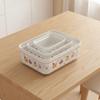 3 Pieces Double-Layer Draining Basket Multifunctional for Refrigerator