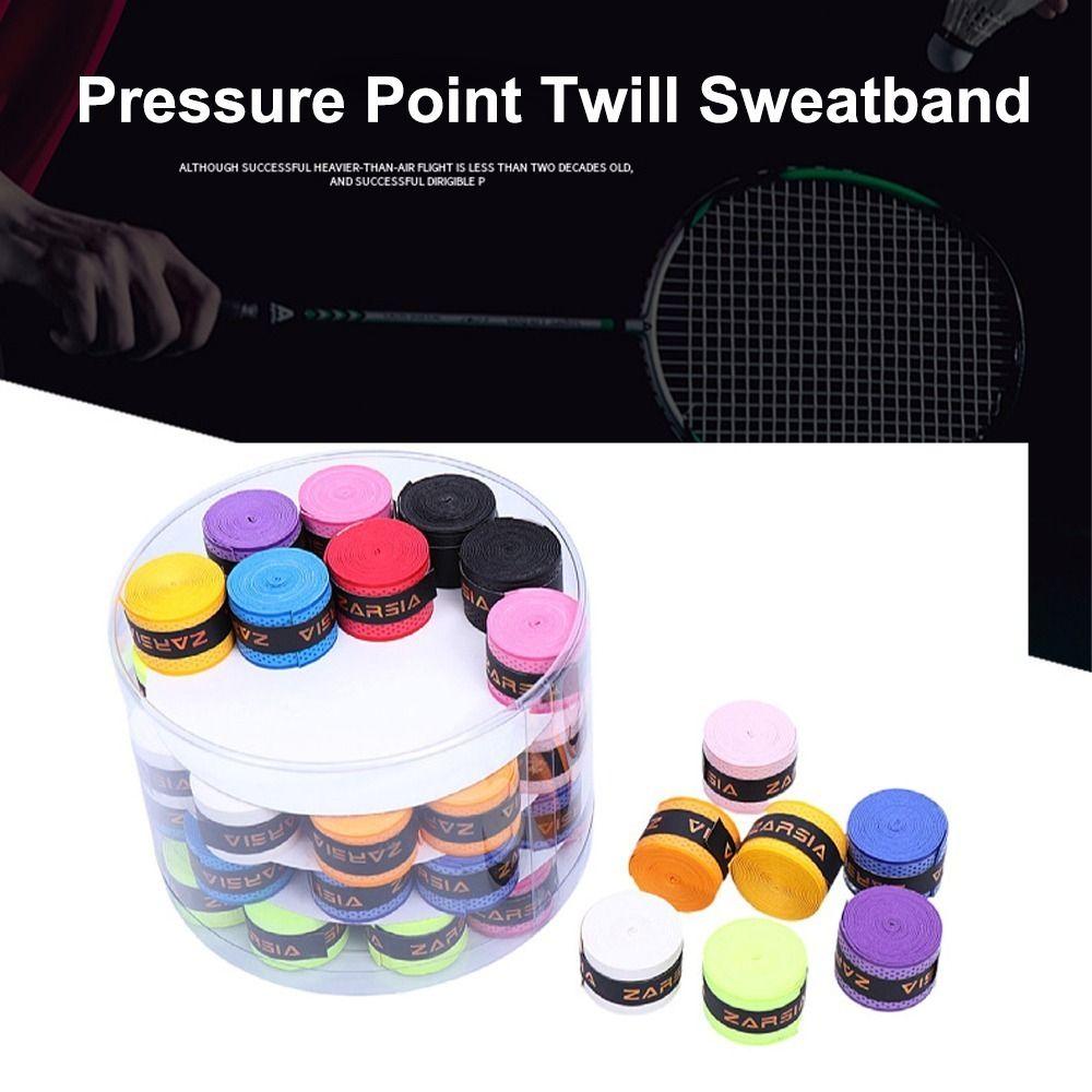 Sticky Badminton Racket Grips Sweatband Racquet Tape Tennis Anti-Slip Sweatband  Bicycle Handlebar