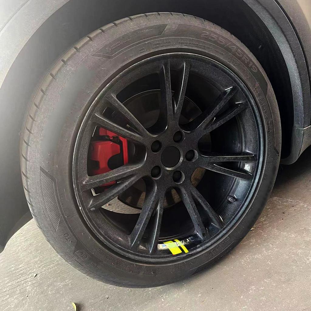 6PCS Reflective Car Wheel Sticker Vinyl Precision Cut Decal Sticker Stripe Racing Wheel Hub Decals