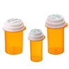 Children's Safety Seal Thumb Press Bottle, Food Grade PP Plastic, Small Square Medicine Storage