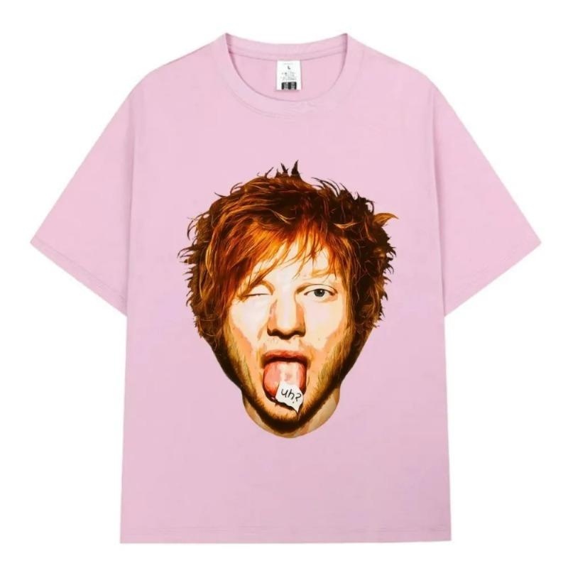 Ed Sheeran Loop Tour Australia Graphic T-shirts Men Clothing Fashion Hip Hop Vintage Oversized T Shirts Streetwear