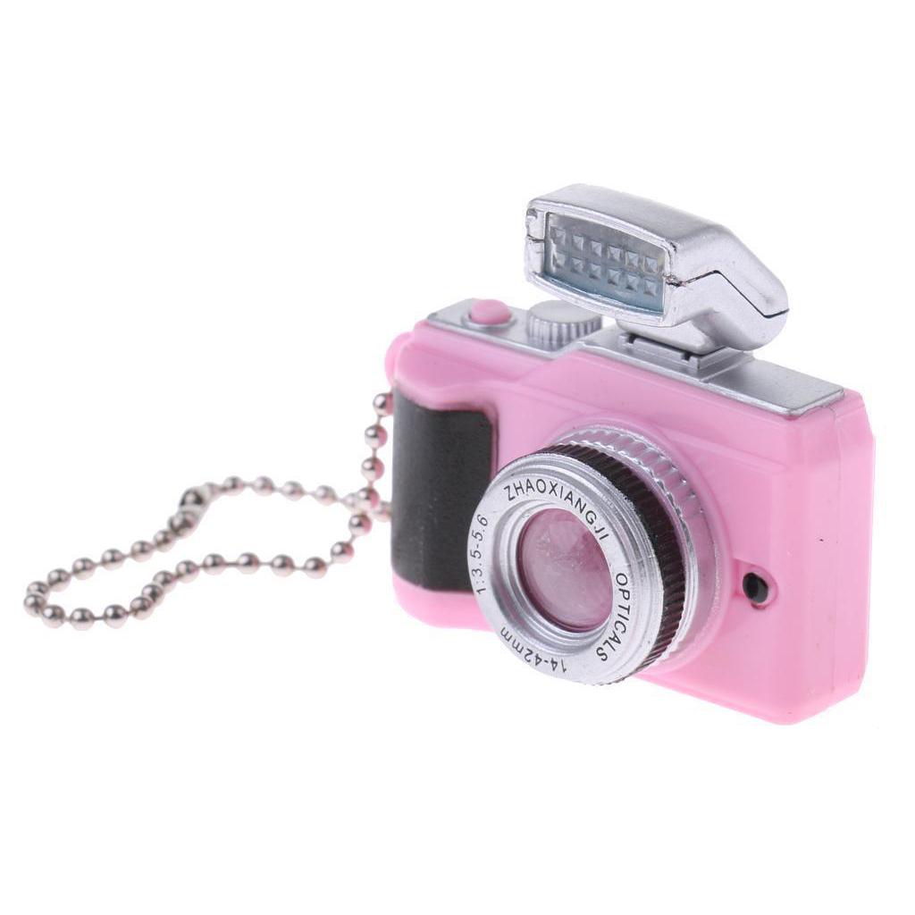 Digital Camera 1:12 Dollhouse Metal Miniature Accessory Decor Gift RS