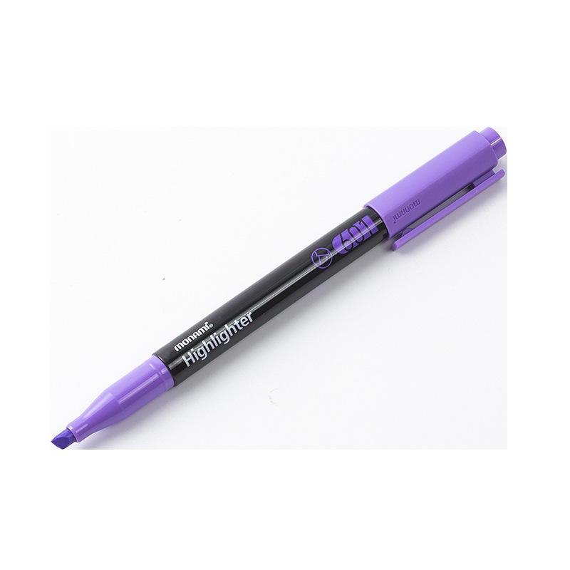 Monami 601 Korean Fluorescent Marker Pens, 12 Colors, Large Capacity, Creative Design (06021)
