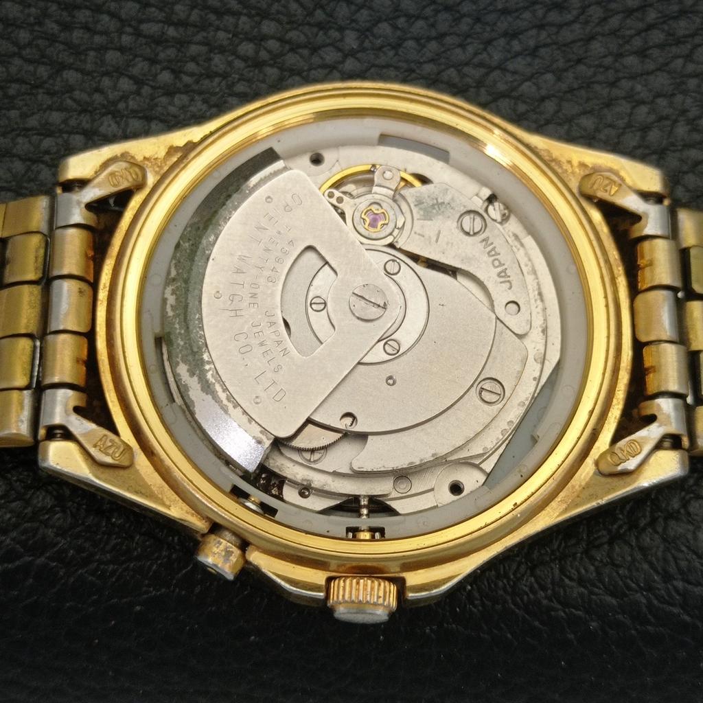 GENUINE VINTAGE ORIENT AUTOMATIC 46943 JAPAN MENS ORIGINAL DIAL WATCH A703495-1