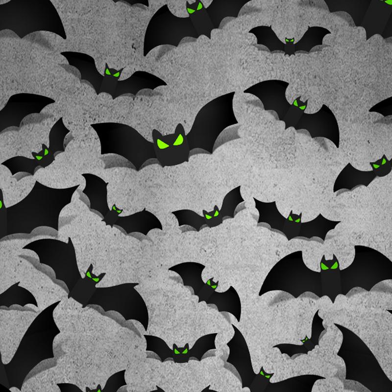 Halloween Bats Wall Decor 3D Halloween Bat Decorations Glow Eyes Bats 128 Pieces Scary Bats Wall Decoration For Bathroom Kitchen