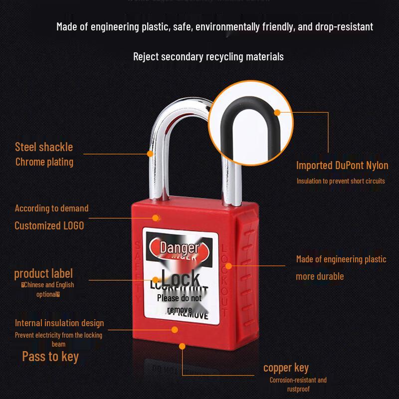Bingyu BYly-03 Industrial Safety Padlock