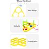 EVA Floating Foam Rings Throw Pool Game Toy with Balls Floating Foam Rings Toy with Balls for Kids Adults Outdoor Party