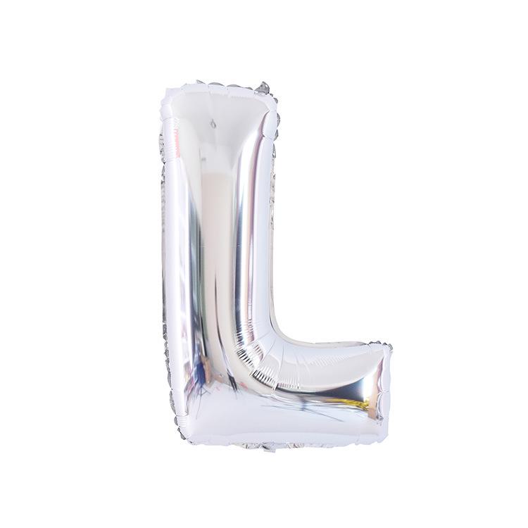 Aluminum Foil Balloon, English Letters, Birthday Party Wedding Decoration, 16" 32" 40"