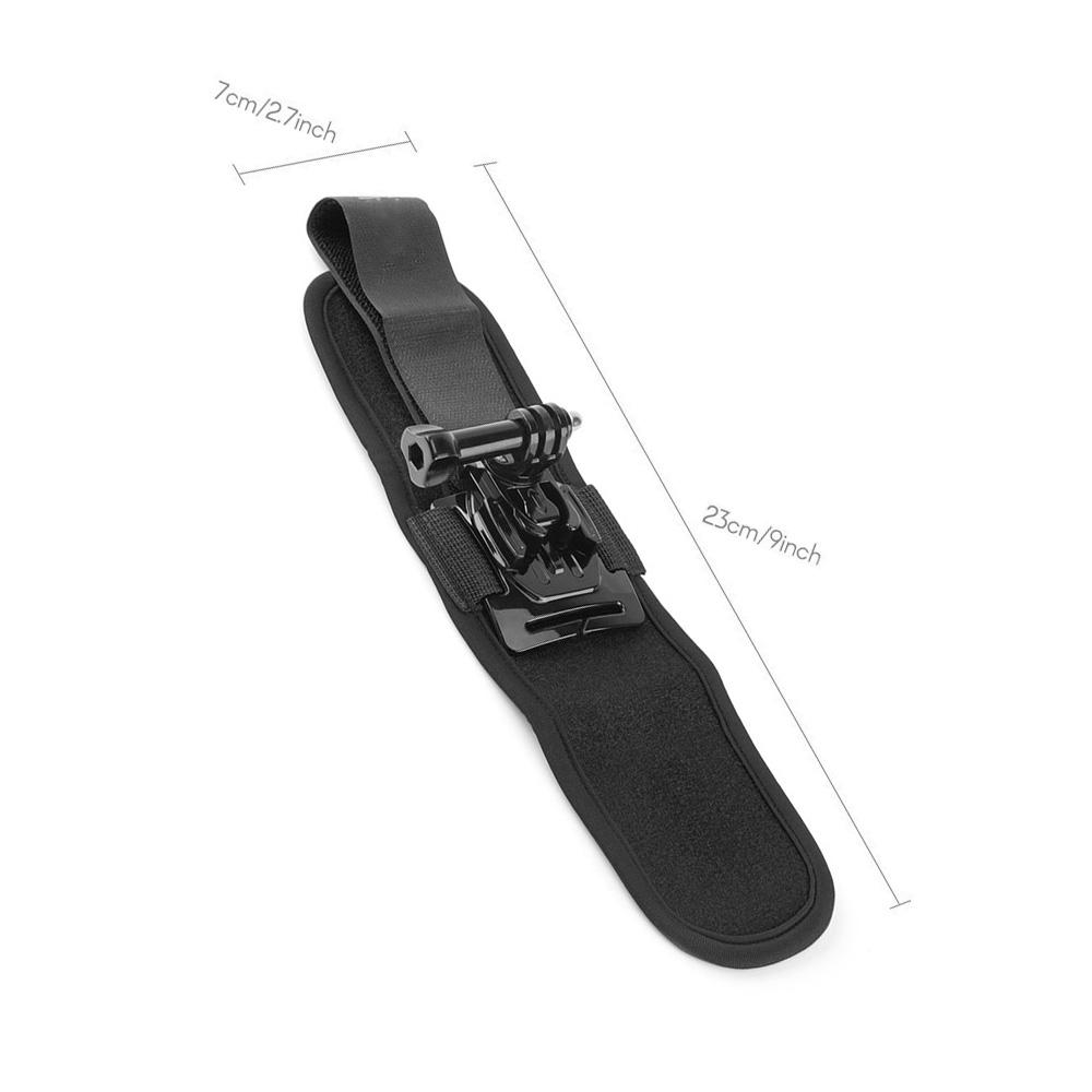 360 Degree Rotatable Wrist Strap Arm Mount Band Holder for Cycle Motorcycling Mount Outdoor Activities for GoPro Hero
