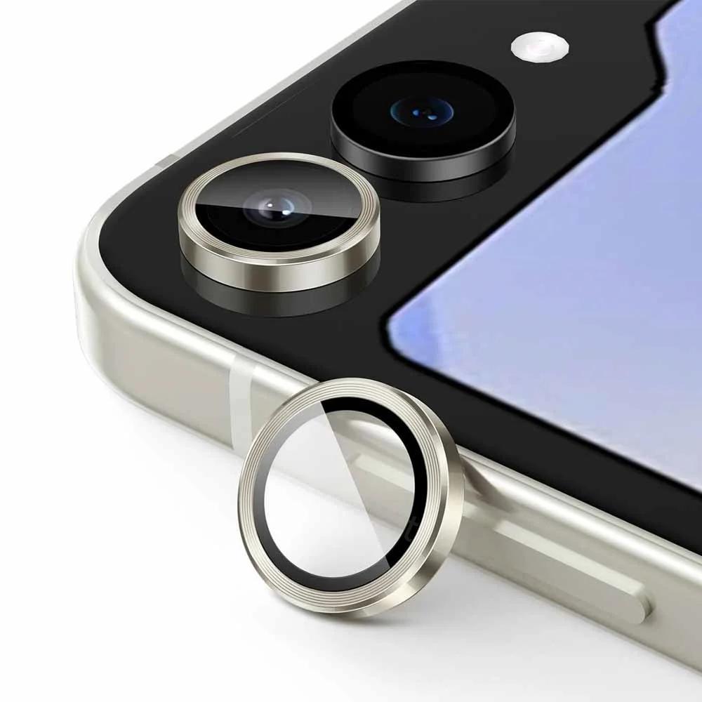 Metal Ring Camera Lens Protective Cover Flim For Samsung Galaxy Z Fold 7 6 5 4 Anti-scratch HD Definition Glass Lens Protect Cap