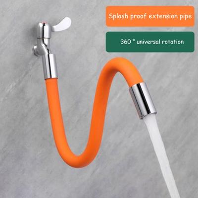 Tube d'extension de robinet 20/30/50 cm, rotatif à 360 degrés, flexible et pliable, pour cuisine et salle de bain