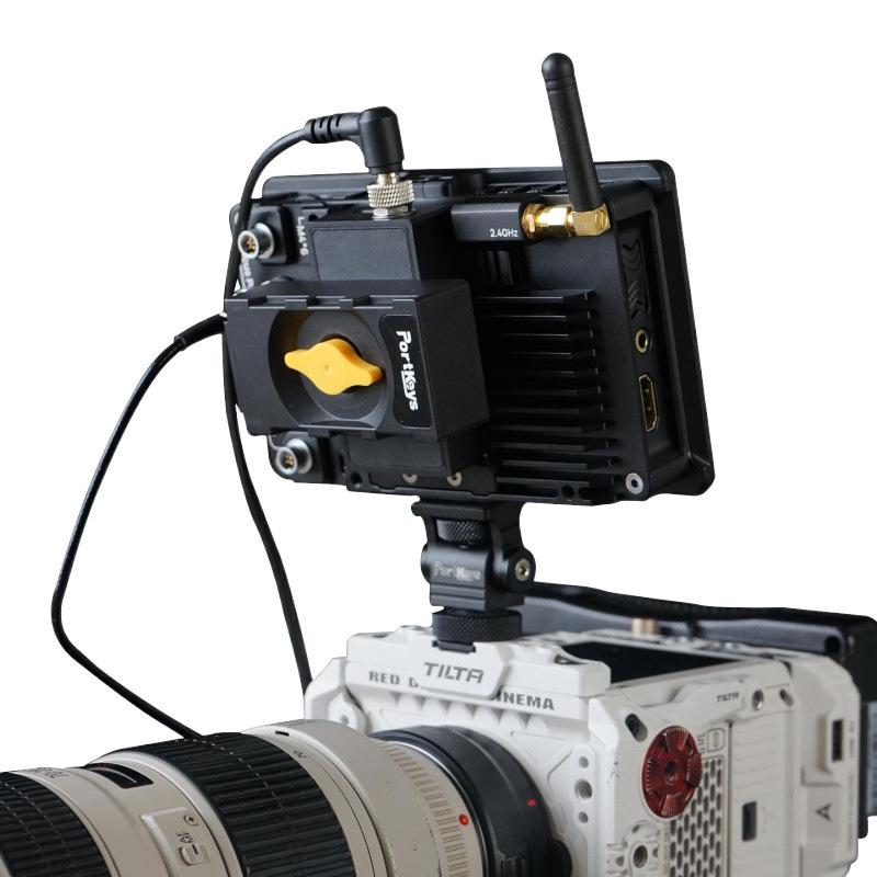 Aike BD1 Dual-Sided Dummy Battery NPF System with Switchable Monitor Power Supply and Mount