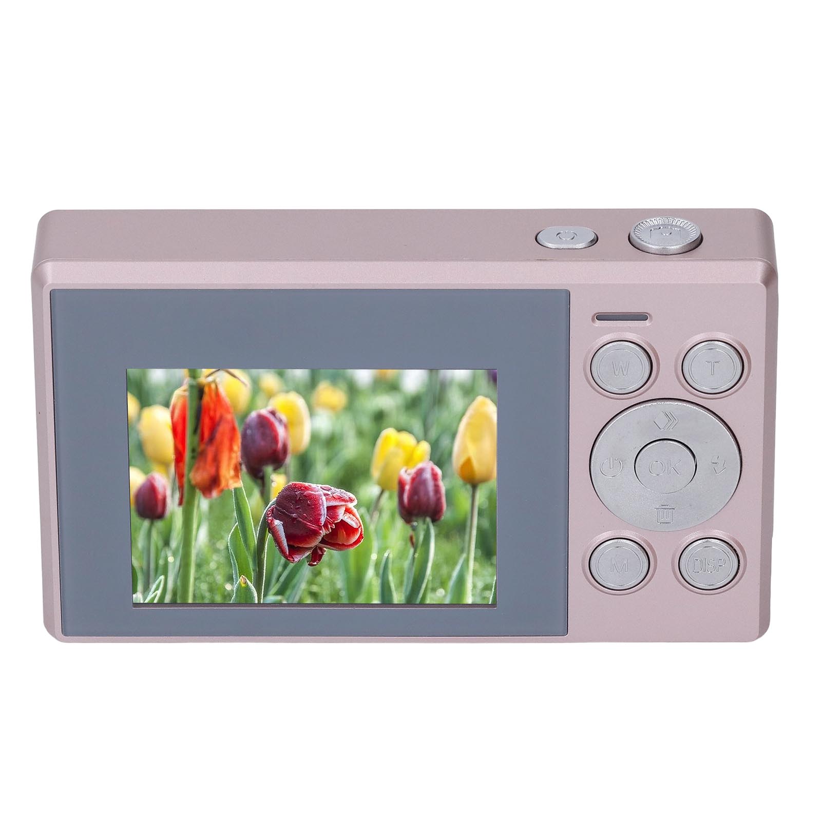 

Digital Camera 2.4inch 1.4inch Dual Screen 1080P 48MP 16x Digital Zoom DV Camera for Beginners 64GB without TF card