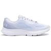 Under Armour Breathable Lightweight Low-Top Casual Running Shoes Women's White Gray Sneakers 3027005-103