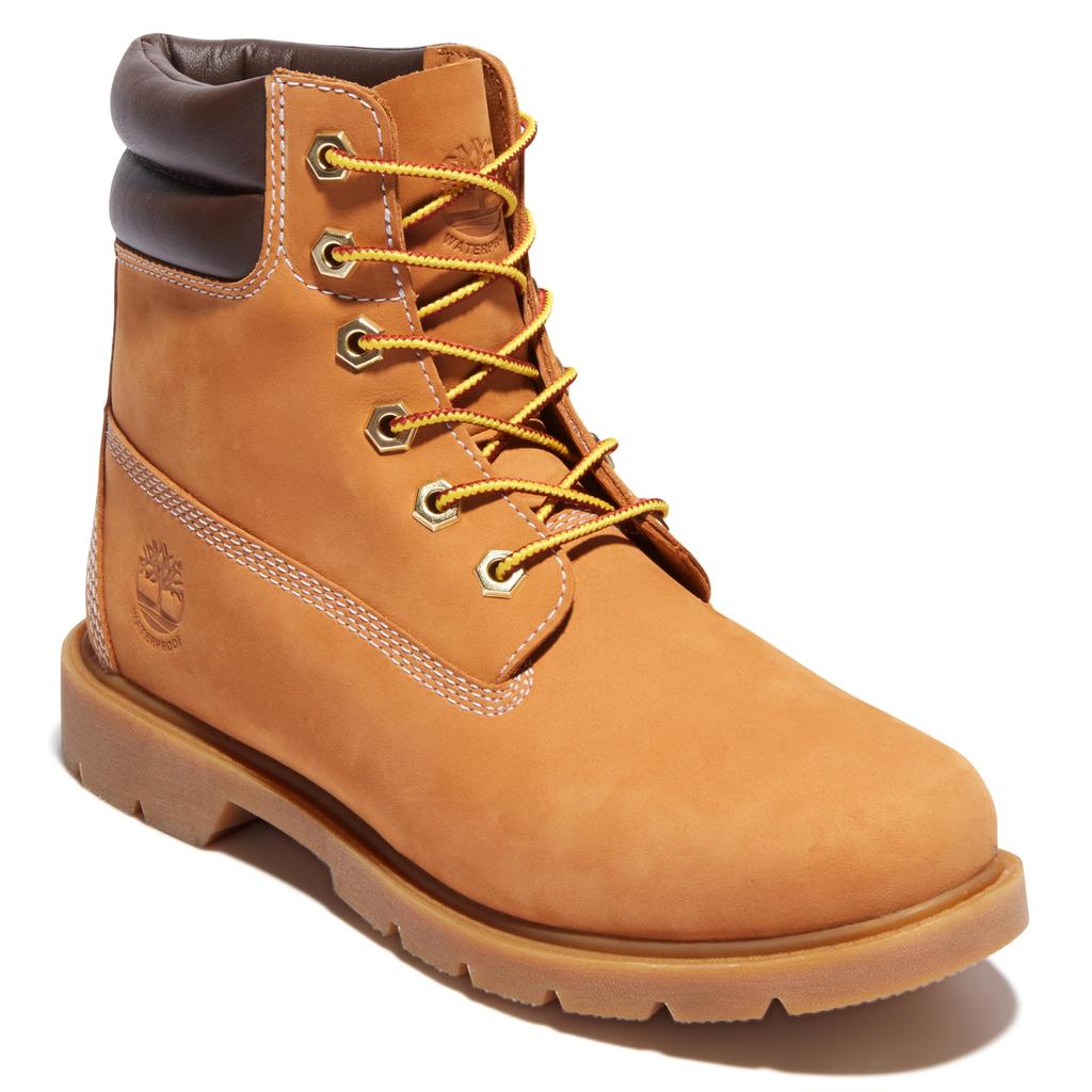 [Timberland] Linden Wood 6-inch Lace-up Waterproof Boots for Women TB1A161G2311 Wheat 7.0 / 24.0cm