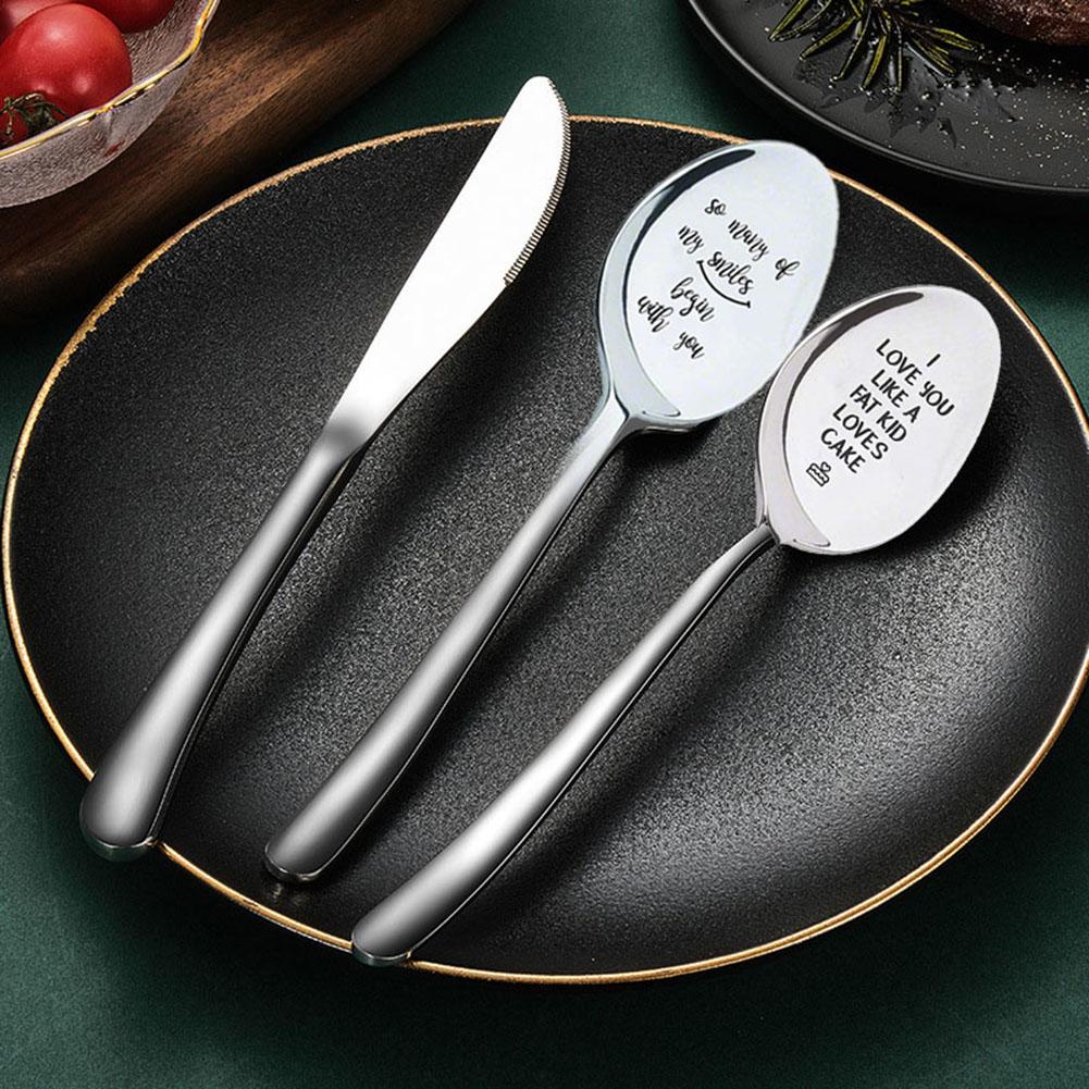 Birthday Wedding Supplies Long Spoon For Chocolate Cream