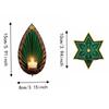 Wooden Wall Mounted Shelf Star Wall Display Stand Tealight Sconce Wall  Storage Rack  Festival