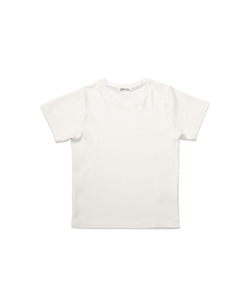 COTTON BELL Daily Fit T-Shirt - Milk White