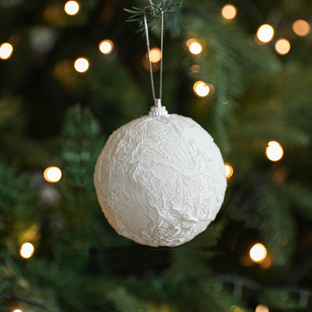 8CM Christmas Tree Decoration Ball Party Supplies Xmas Ornaments DIY Christmas Pendant  New Year