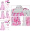 2023 Summer Season Barbie Cosplay Dress With Tight Polyester Fabric