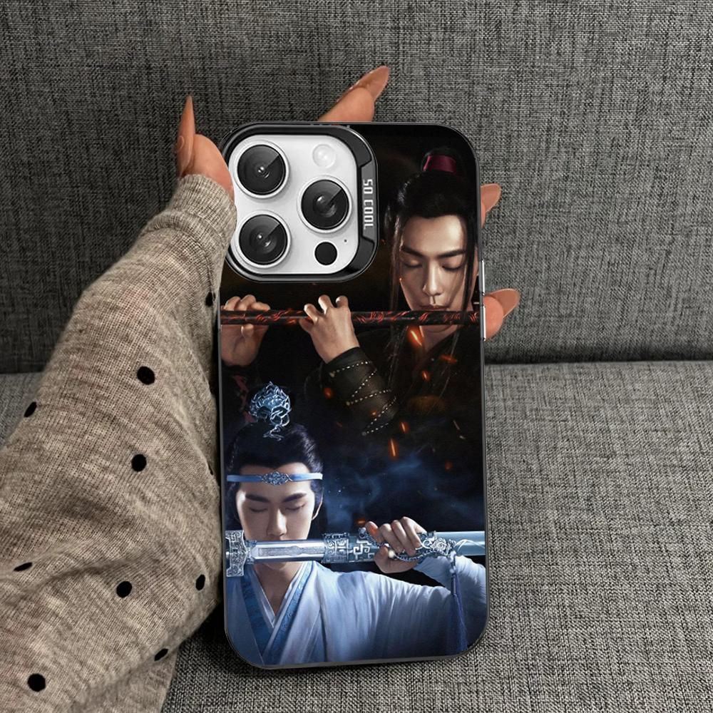ChenQingLing The Untamed Wang Yibo XiaoZhan Phone Case For iPhone 16 15 14 13 12 11 Pro Max X XR 8Matte Shockproof Back Cover