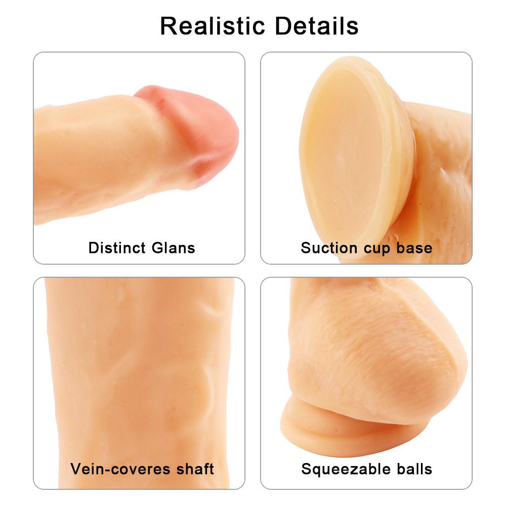 Men's Strap-on Realistic Dildo Pants for Men Double Dildos with Rings Man Strapon Harness Belt Adult Games Sex Toys  Adult Toys