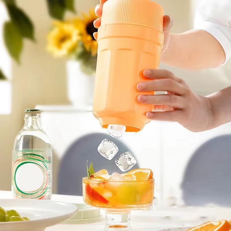 Přenosný otočný výrobník ledu Potravinářský silikonový otočný zásobník na led Rychlé zmrazování Úložná nádoba Pro DIY lednice Barové náčiní