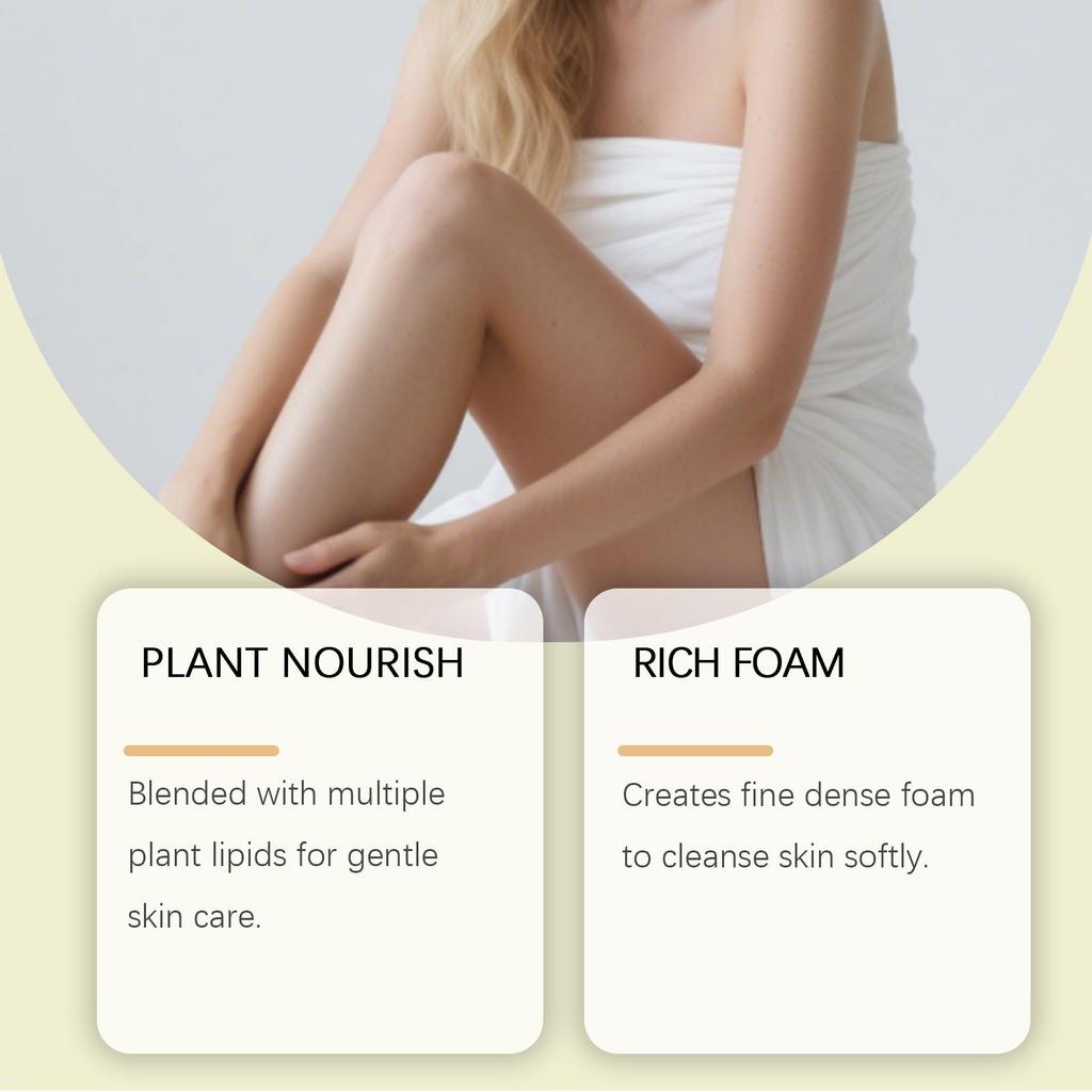 OCEAURA Skincare Refreshing Cleansing Foam Soap - Easy Rinse, Smooth Care.