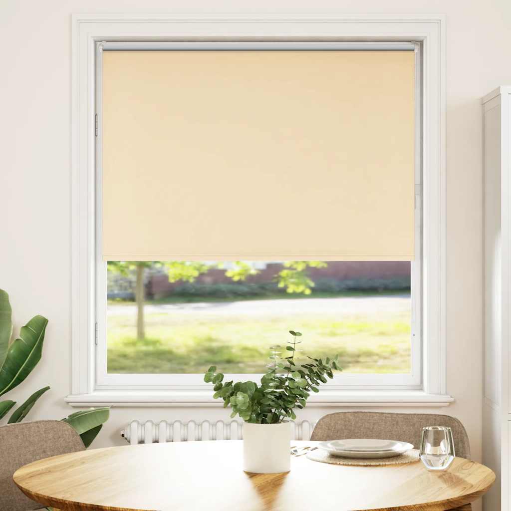 Beige Blackout Roller Blind 100X175 Cm Fabric Width 95.7Cm