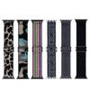 Scrunchie Nylonarmband für Apple Watch Band 44mm 40mm 45mm 41mm 42 46mm Verstellbares Armband iWatch Serie 11 10 9 8 7 se 3