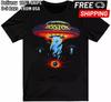 Vintage 1987 Boston Rockband US Konsert Svart Unisex S-5XL T-shirt PN21