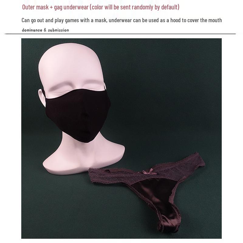 Stealth Nipple Clamps & SM Collar Set: Unisex Outdoor Sex Toys with Penis Mask & Anal Plug