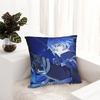 Game Role Flins Genshin Square Pillowcase Cushion Cover Pillow Case Throw Pillow Cover for Home Sofa Living Room