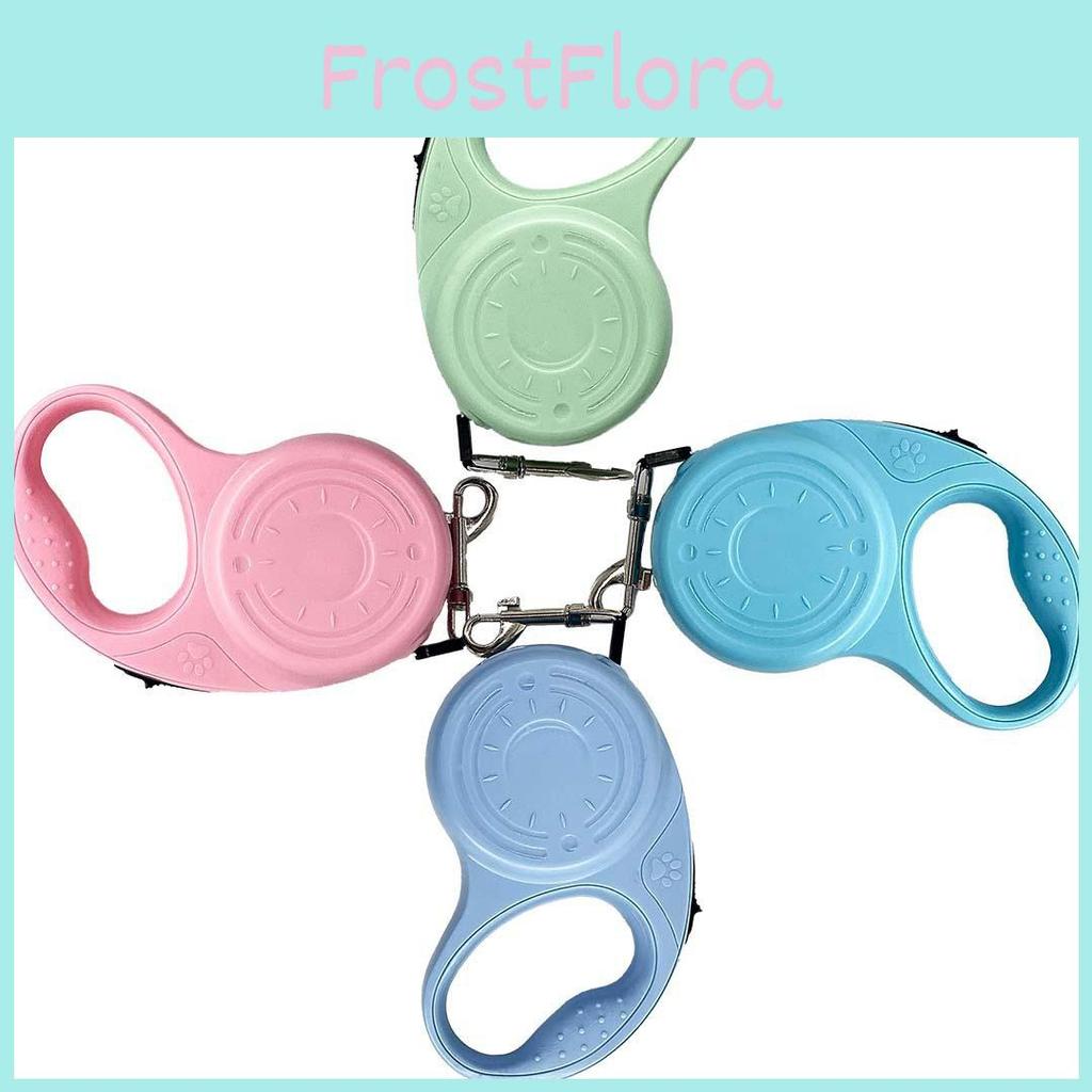 Pet Retractable Leash With Anti Slip Handle For Small Medium Dogs And Cats