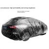 Car Dust Cover Waterproof Car Transparent Film Transparent Car Cover for Sedan SUV Van for Vehicle Automobile