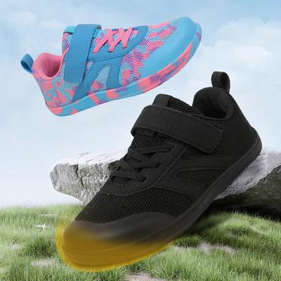 Chaussures Minimalistes Respirantes pour Enfants, Chaussures de Sport Larges Pieds Nus, Antidérapantes, Légères, Chaussures de Course pour Garçons et Filles