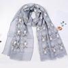 Women Christmas Festive Winter Deer Print Warm Winter Snow Flake Scarf