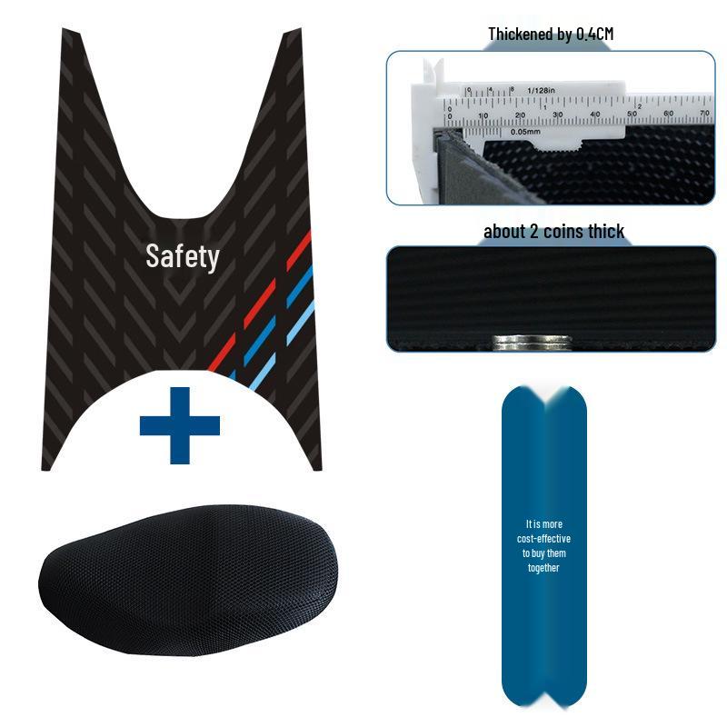 Honda NS125U Waterproof Rubber Foot Pad - Sun & Dirt-Resistant Motorcycle Pedal Accessory