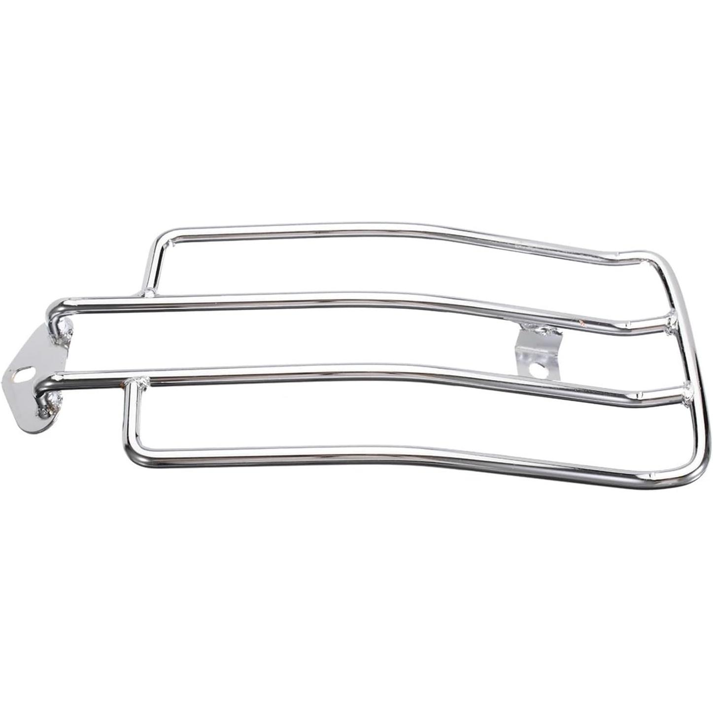 

Rear Luggage Rack for Yam&aha 1PC Chrome Solo Seat Rear fenders Luggage Rack Support V-Star 650 1100 1300 Custom and Classic Virago 250