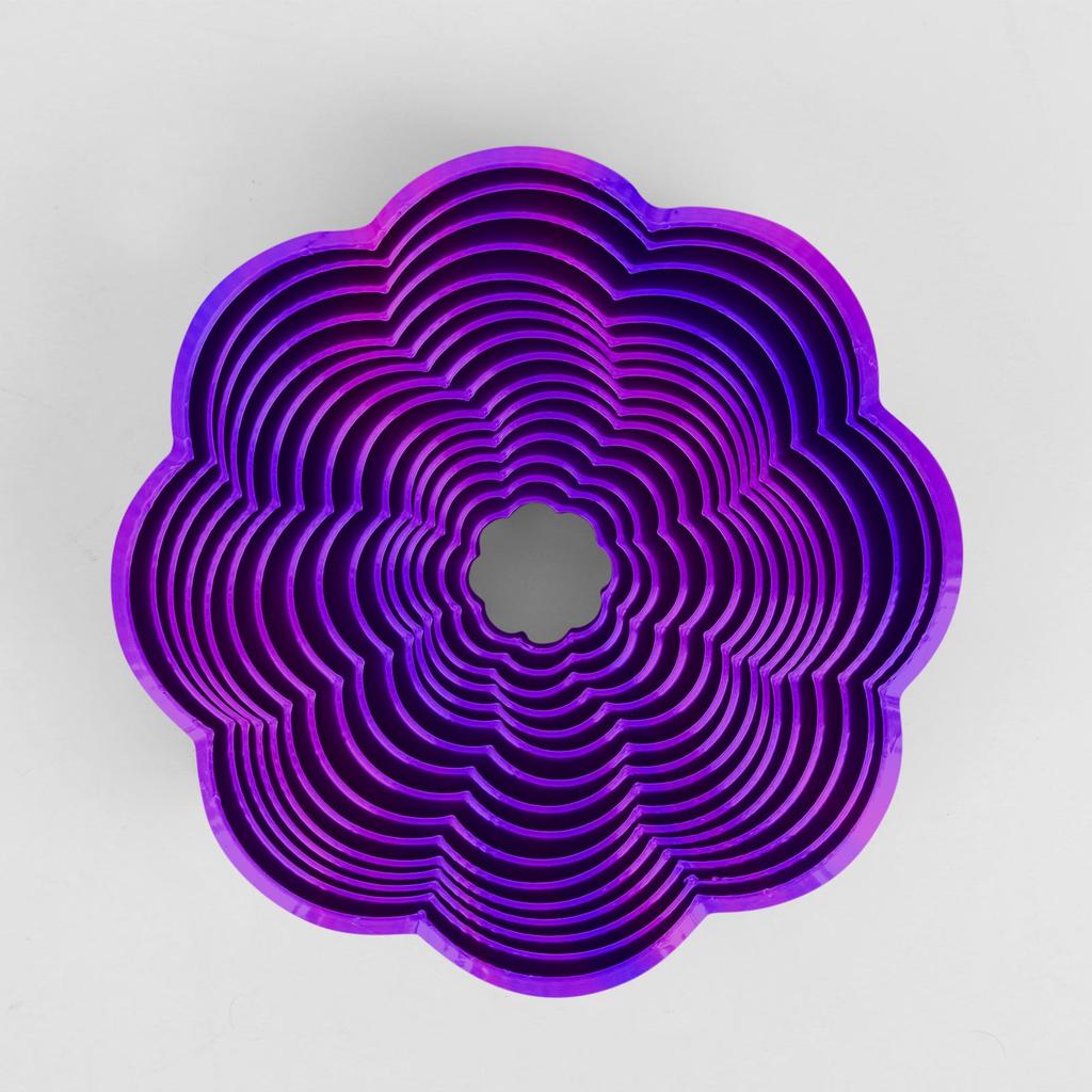 3D Printed Petal Shaped Toys For Children And Adults, Focused Toys For Stress Relief And Relaxation