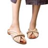 Fashion Ladies Shoes 2025 New Peep Toe Women's Slippers Summer Outdoor Beach Light Comfortable Rome Best Seller Flat Slippers Zapatos