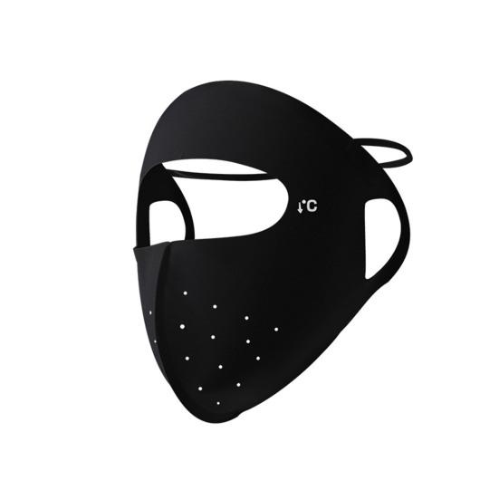 Sunscreen Face Guard Lightweight Ice Silk Fabric Cool Breathable 360 Degree Sun Protection Riding Face Guard