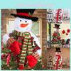 Charming Snowman Christmas Eve Tree Topper Perfect For Indoor And Outdoor Festivities