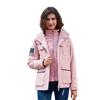 Women's Outdoor Three-in-one Detachable Autumn and Winter Pile Warm Mountaineering Clothing Windproof Breathable Coat for Men