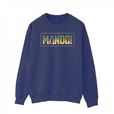 Mens The Mandalorian Mando Cutout Sweatshirt