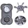 Safety Slow Feed Dog Bowl Insert Fit for Regular Bowls to Slow Down Eating Turn Dog Bowl for Cat Dish into Dog Slow Feed