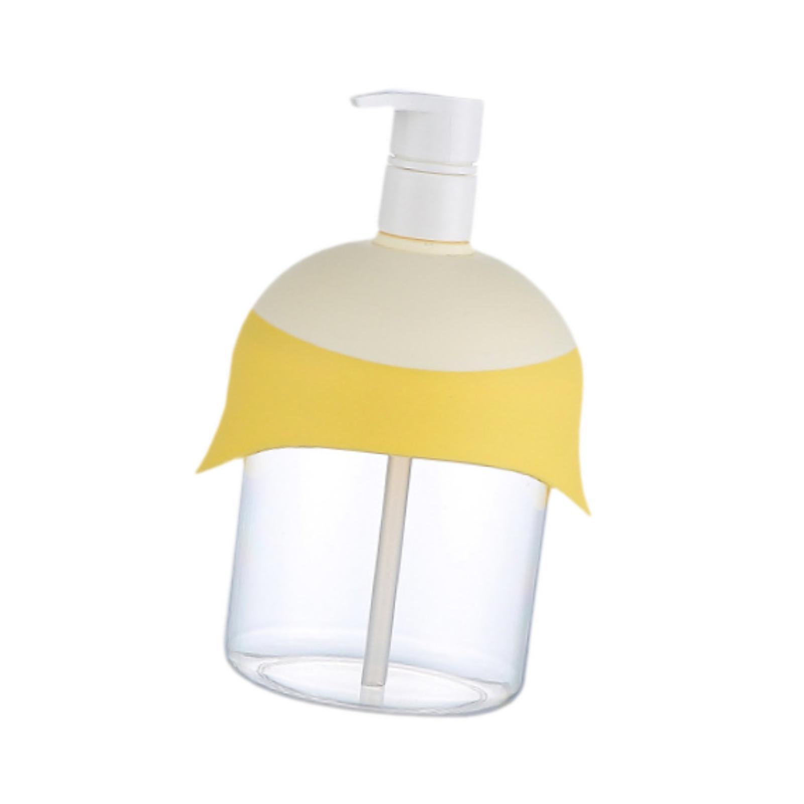 

Soap Dispenser Cute Compact Foam Maker Stylish Lightweight Bathroom Liquid Container for Sink Travel School Household Clean жёлтый